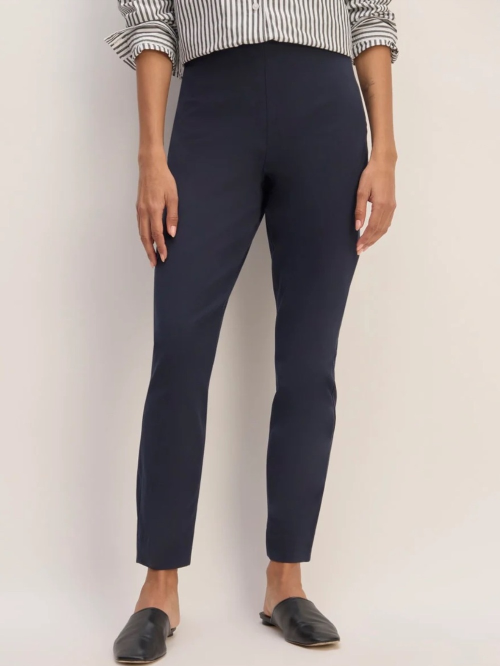 Everlane bi-stretch work pants in navy